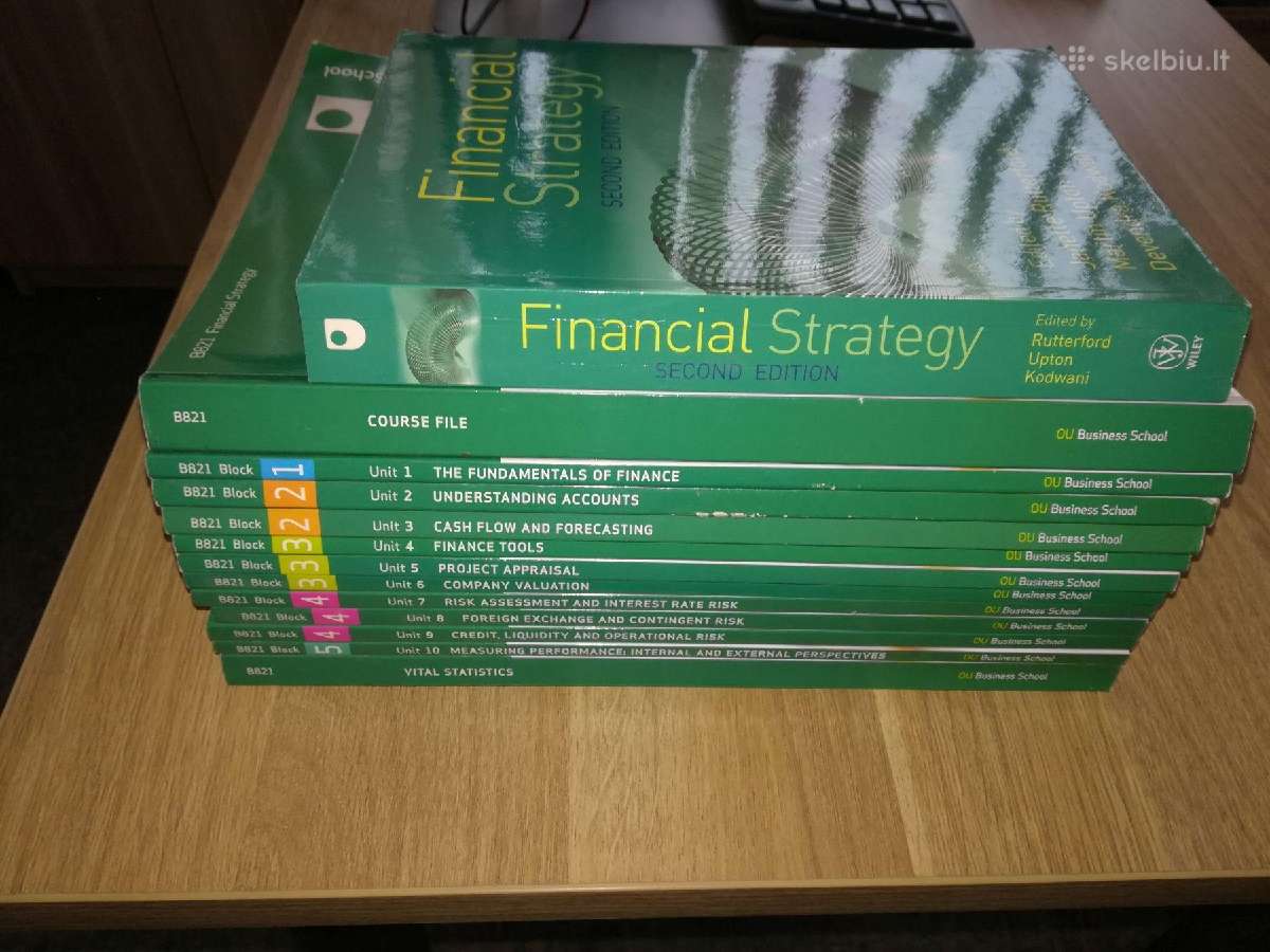 Open university B821 Financial strategy - nuotraukos Nr. 2