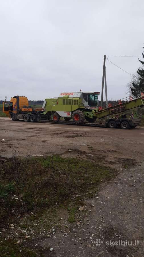 Negabaritinių krovinių pervežimas 48 tonos 20m - nuotraukos Nr. 14
