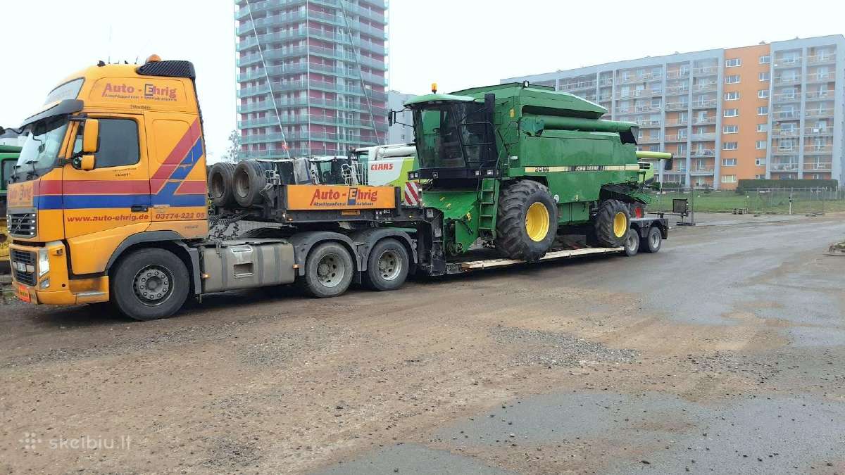 Negabaritiniu kroviniu pervezimas 56 t tralo nuoma - nuotraukos Nr. 22