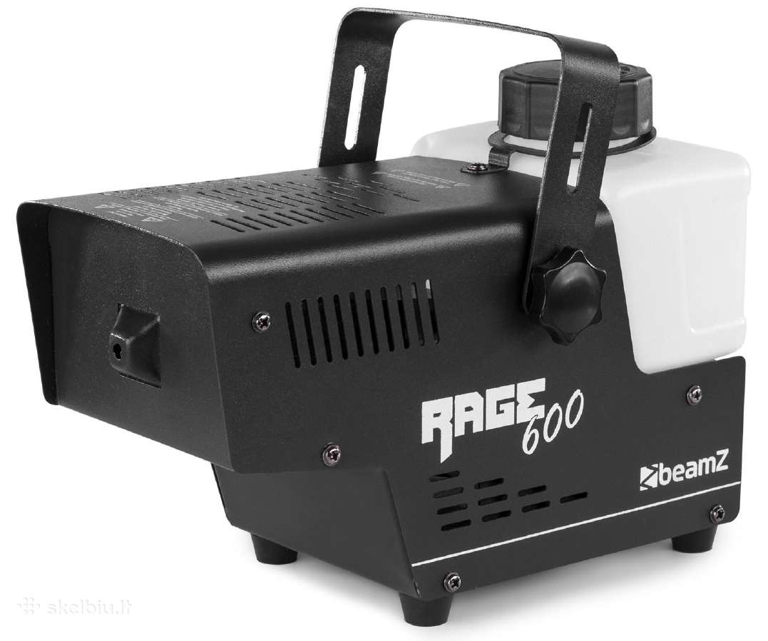 Dūmų mašina su belaidžiu valdikliu Beamz Rage 600 - nuotraukos Nr. 3