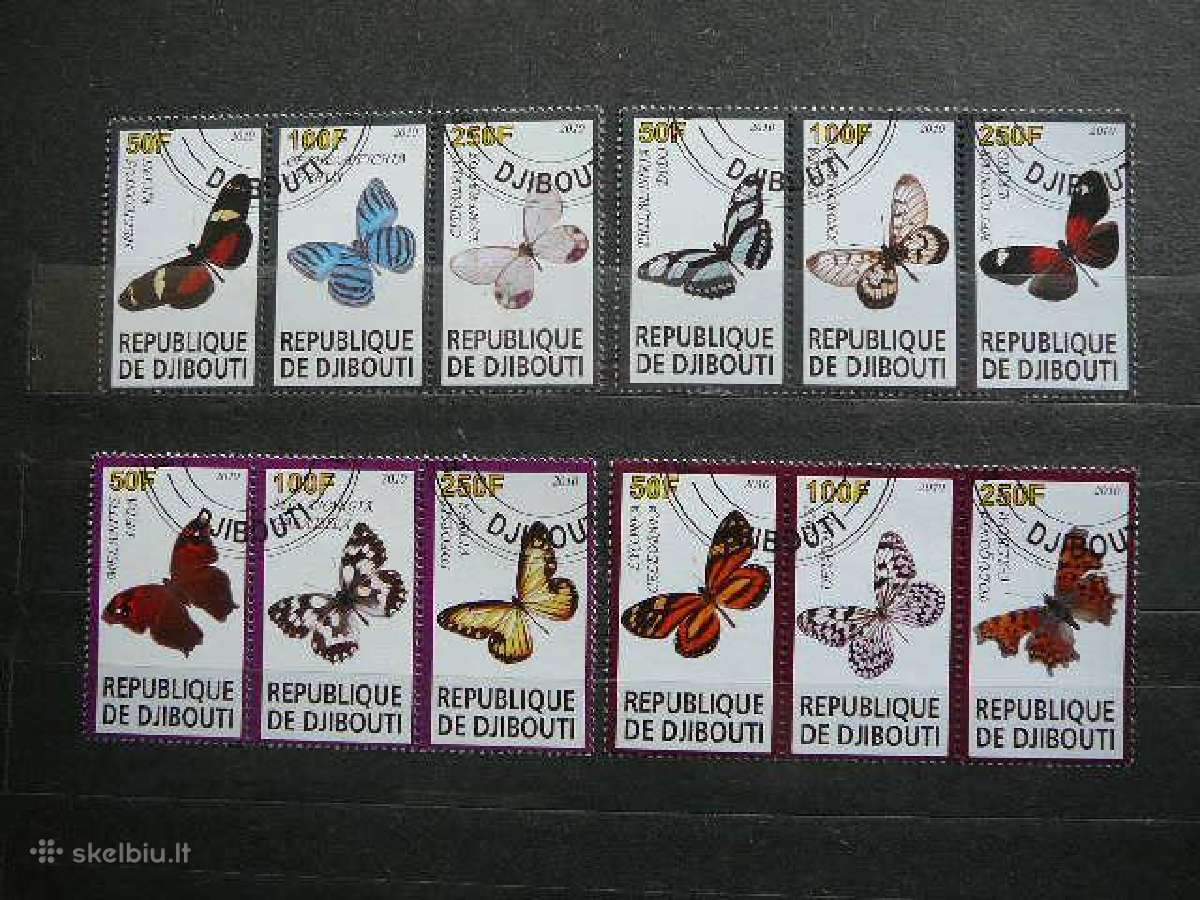 Drugeliai Dzibutis 2010 antsp. s610r