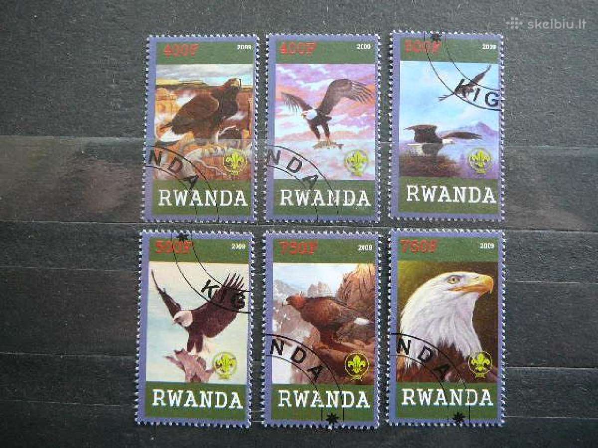 Ereliai Pauksciai Ruanda 2009 antsp. s530r