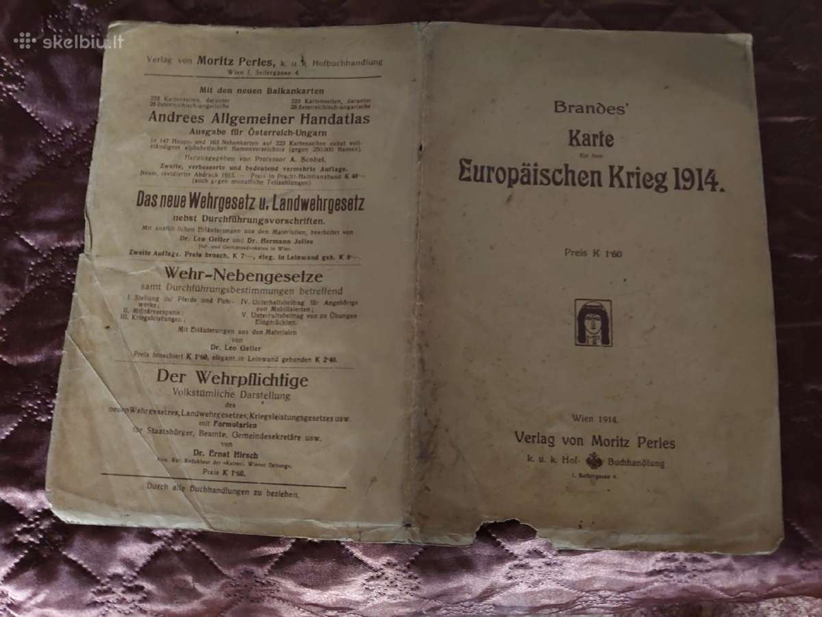 1914 m. Europos žemėlapis - nuotraukos Nr. 6