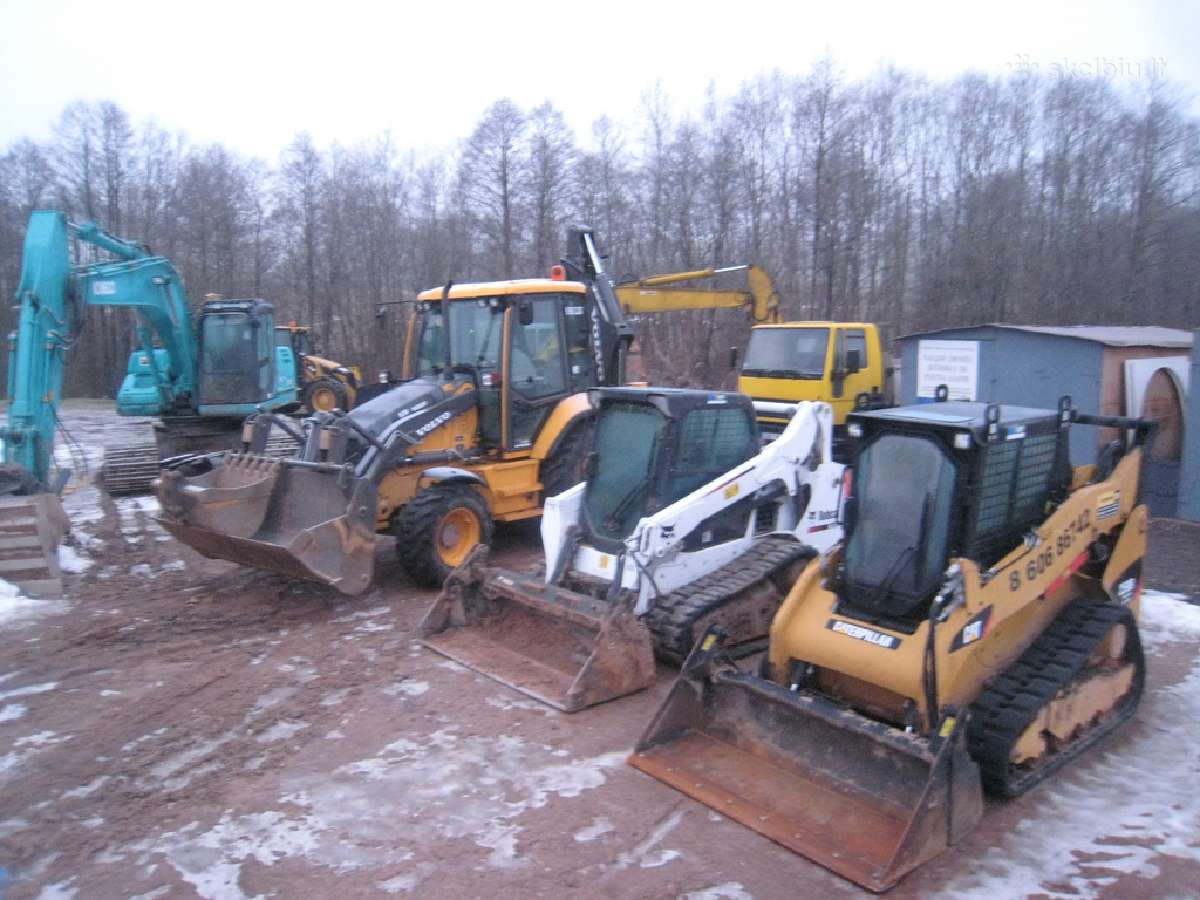 ,Bobcat nuoma, tvenkimių kasymas - nuotraukos Nr. 12