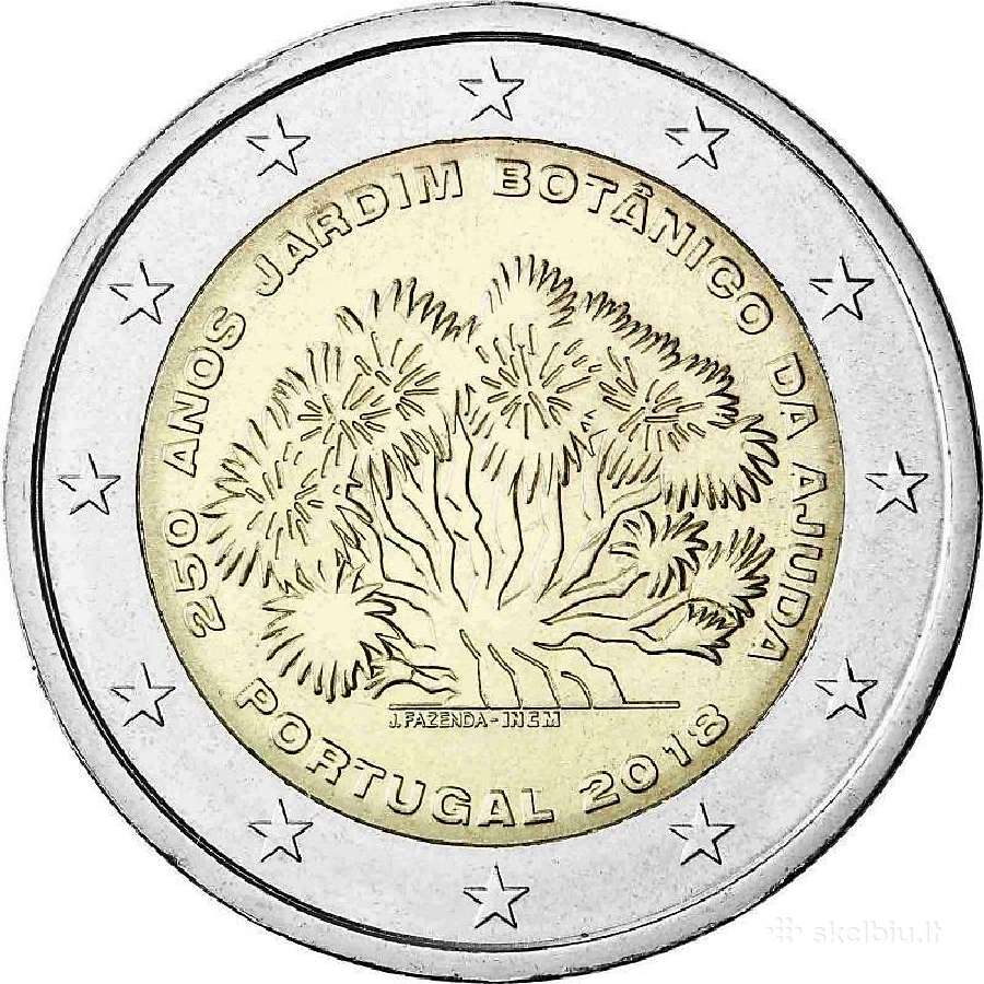 Portugalijos proginės euro monetos - nuotraukos Nr. 16