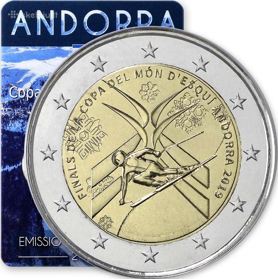 Andoros proginės ir apyvartinės monetos - nuotraukos Nr. 14