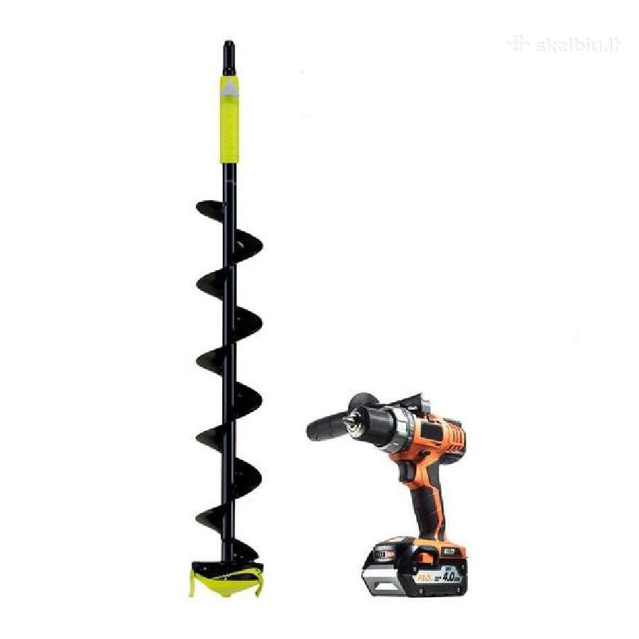 Grąžtas Ledui Mora Nova System Black 130cm - nuotraukos Nr. 5