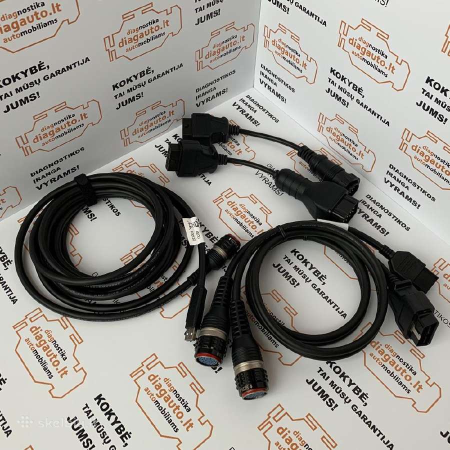 Vocom II + Ptt 2.7xxx prof. volvo+renault įranga - nuotraukos Nr. 7