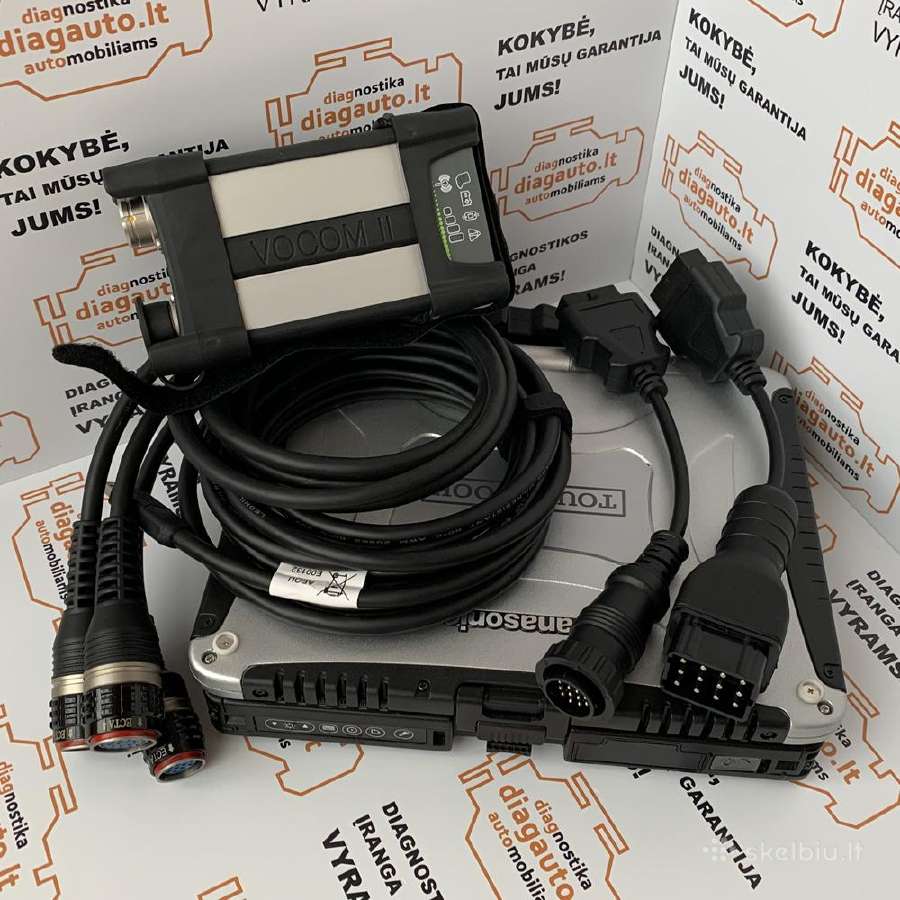 Vocom II + Ptt 2.7xxx prof. volvo+renault įranga - nuotraukos Nr. 9