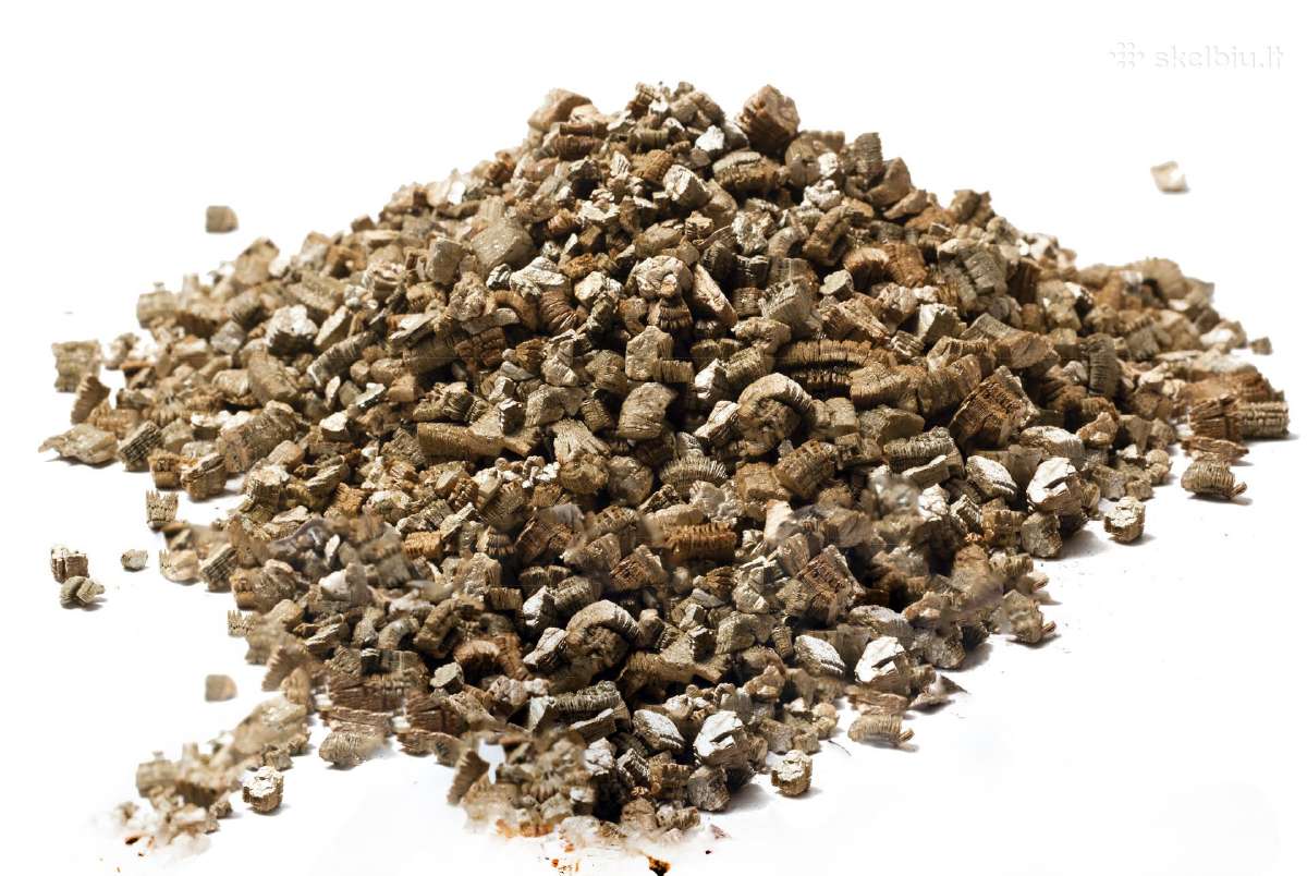 Vermikulito plokštes, Vermikulitas, Perlitas.