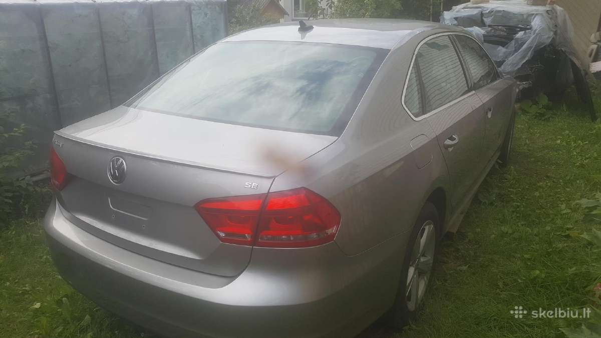 Vw pasat B7 usa dalimis 14 m. 2.0l 2.5l 1,8 l