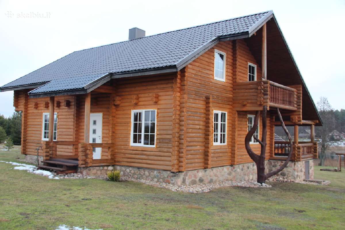 Rąstiniai namai, vasarnamiai, pirtys ir pavėsines - nuotraukos Nr. 10