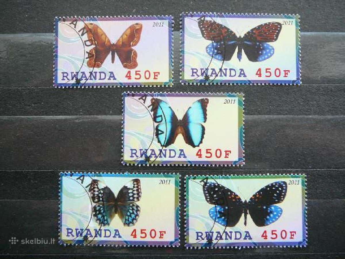 Drugeliai Ruanda 2010 antsp. s883r
