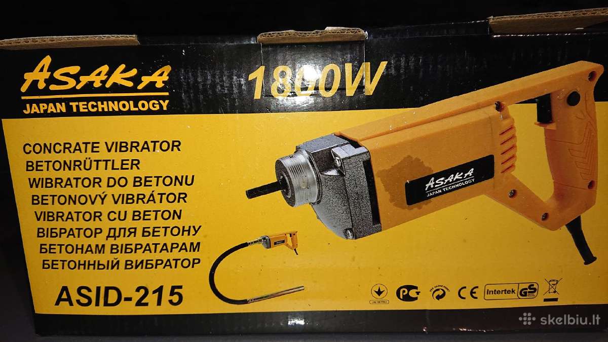 Pigiausiai giluminis betono vibratorius-tankintuva - nuotraukos Nr. 13