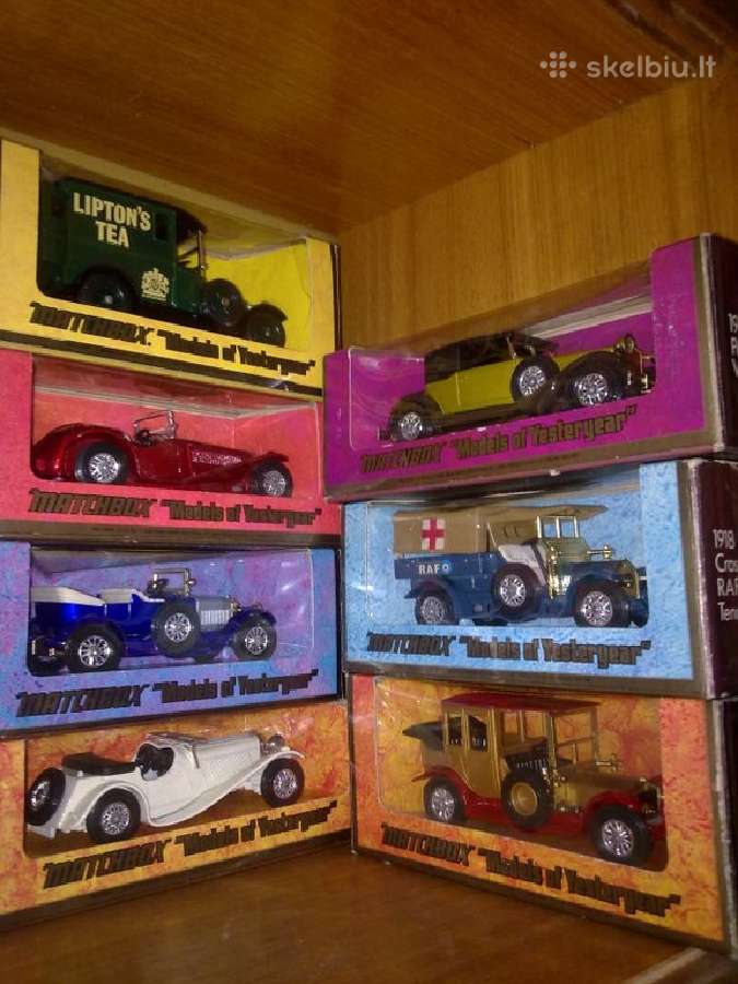 Matchbox modeliukai