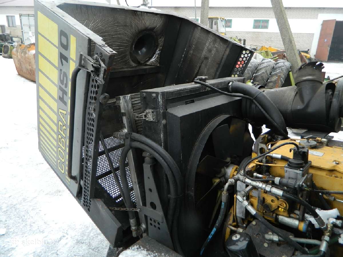 Harvesteris Ponsse Cobra Hs10 ardomas dalimis - nuotraukos Nr. 3