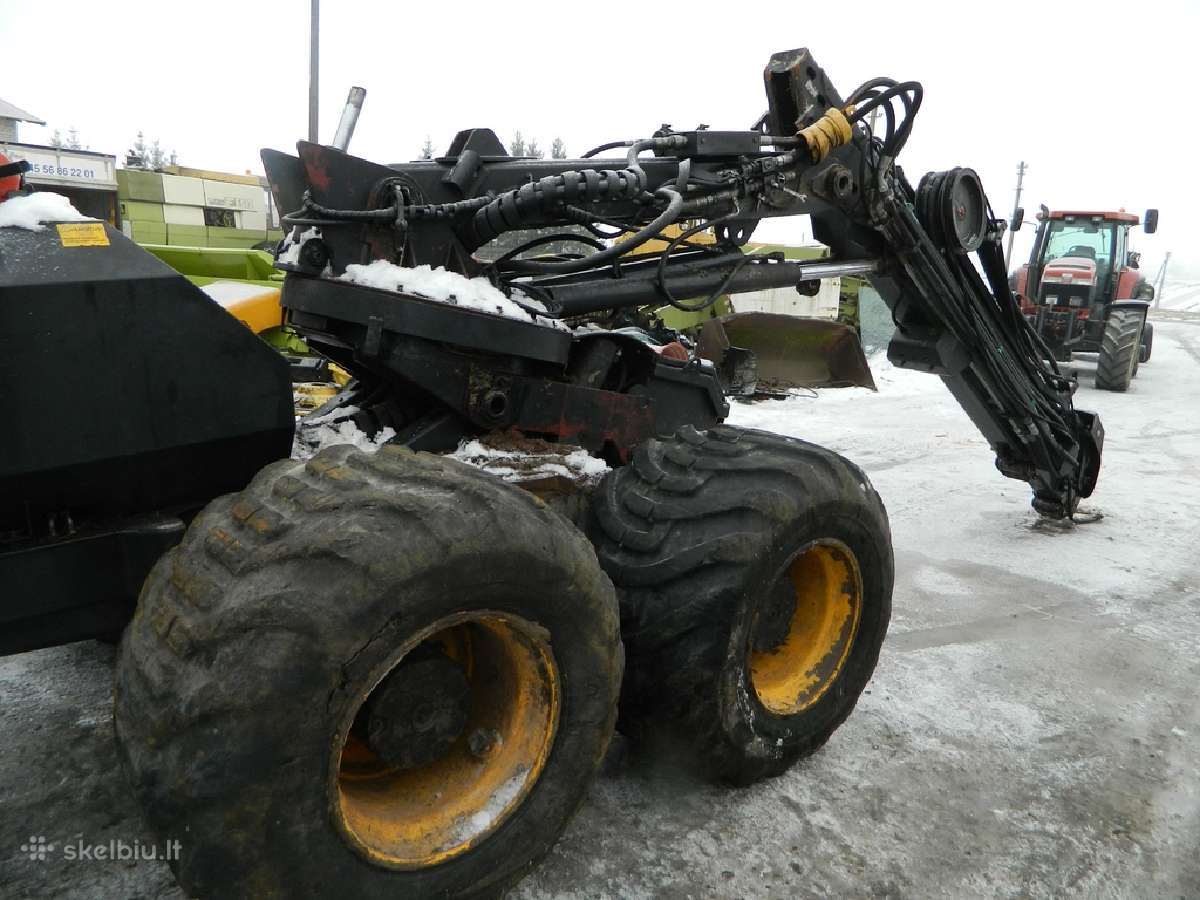 Harvesteris Ponsse Cobra Hs10 ardomas dalimis - nuotraukos Nr. 8