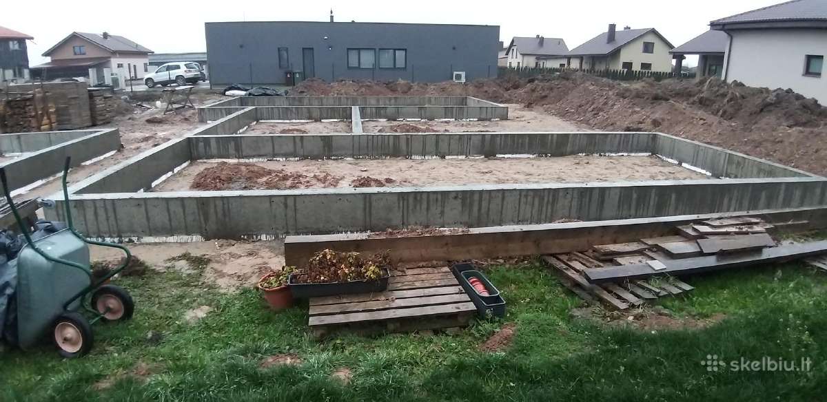 Betonavimo darbai, pamatai - nuotraukos Nr. 16