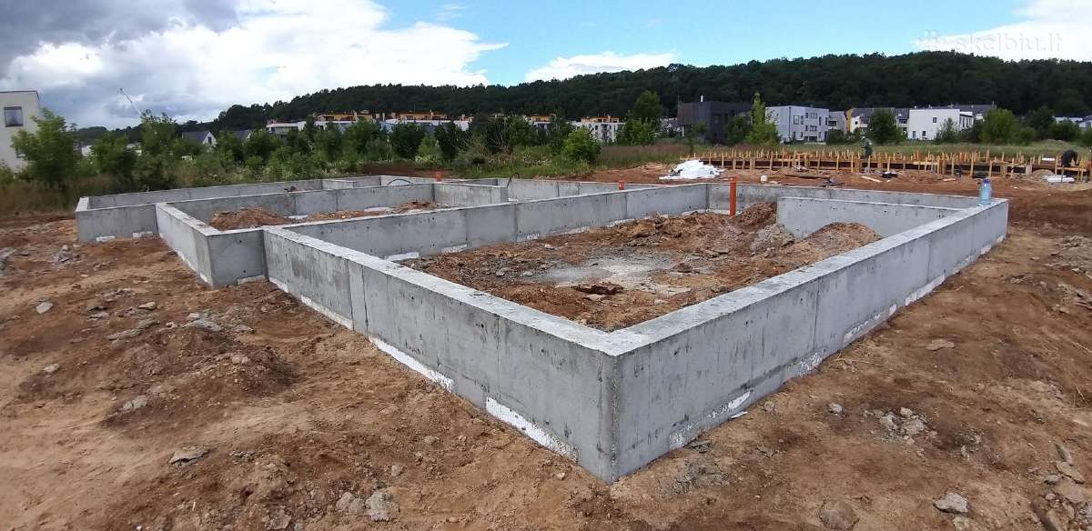 Pamatų įrengimas, betonavimas - nuotraukos Nr. 11