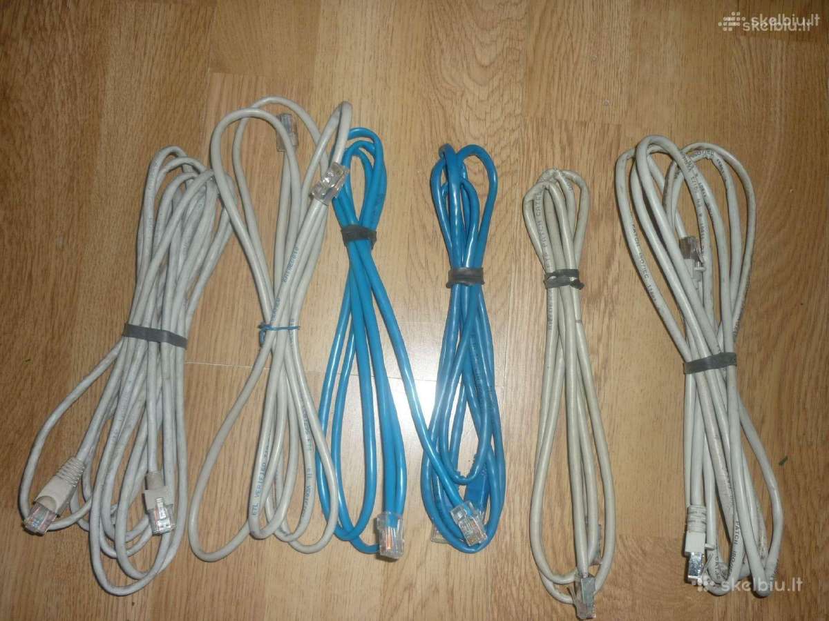 ~7m lan kabelis su Rj45 antgaliais. - nuotraukos Nr. 3