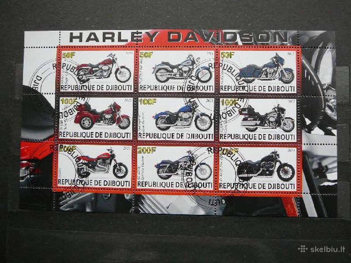 Motociklai Harley Dzibutis 2011 antsp. s928