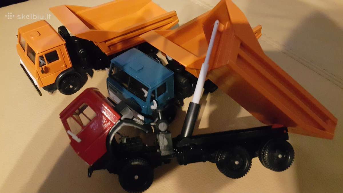 Tarybinis modeliukas Kamaz-5511 - nuotraukos Nr. 2