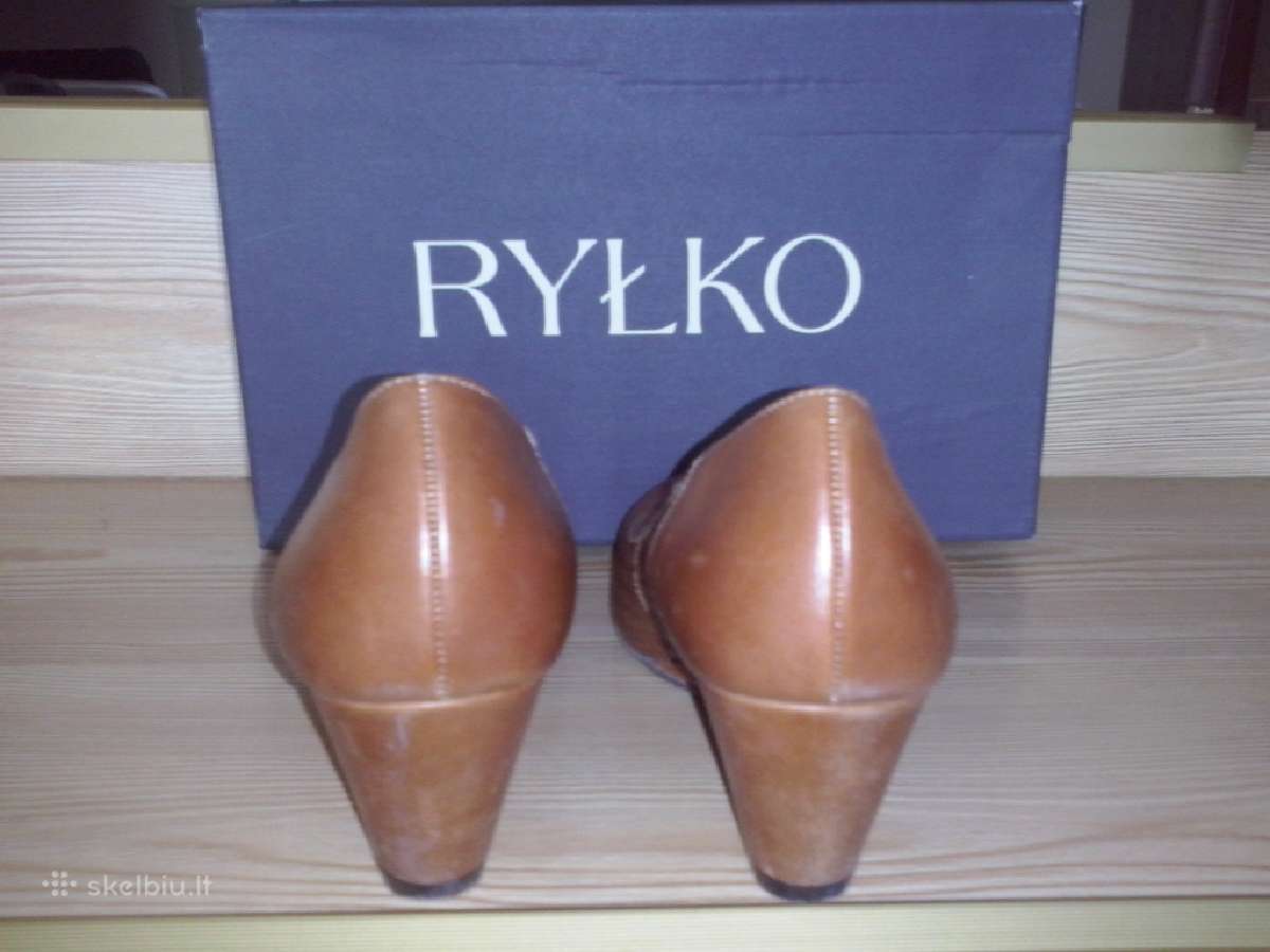 Odiniai elegantiški rudeniniai batukai - nuotraukos Nr. 3