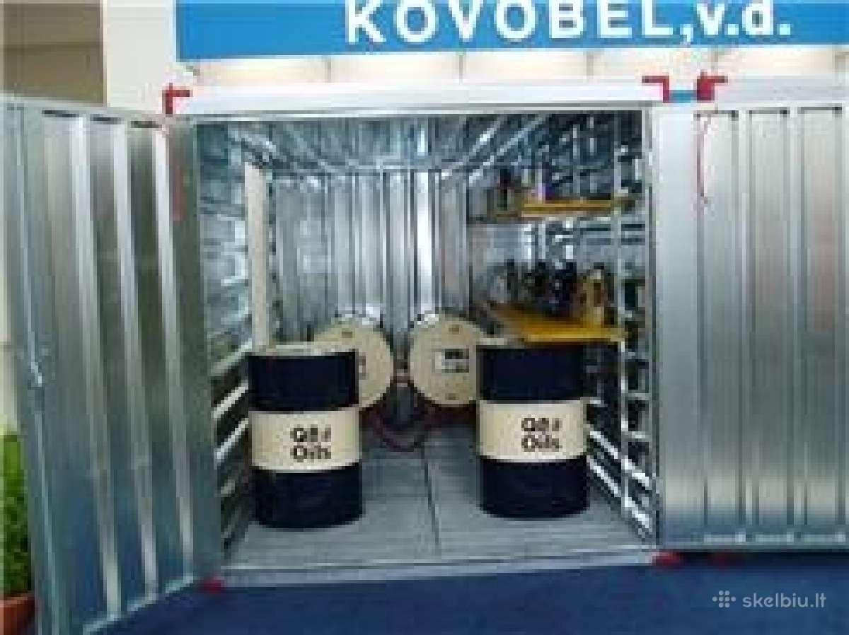 Metaliniai konteineriai-sandeliai(cinkuoti). - nuotraukos Nr. 5