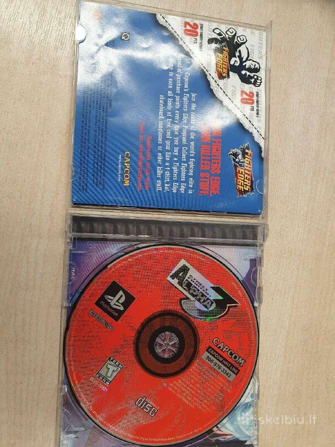Street Fighter Alpha 3 (Sony Playstation 1) -Ntsc - nuotraukos Nr. 2