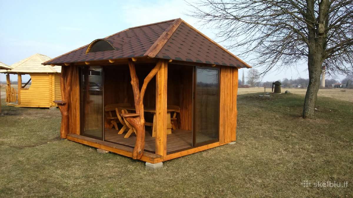 Pavėsinės Su Stiklais Laukbaldis - nuotraukos Nr. 2
