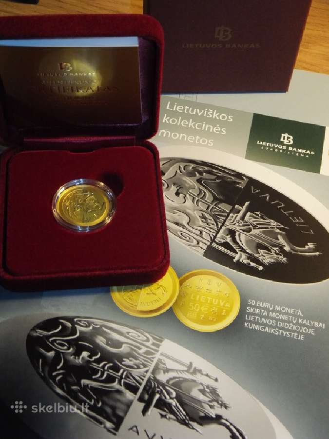 50 eur moneta Kalybai