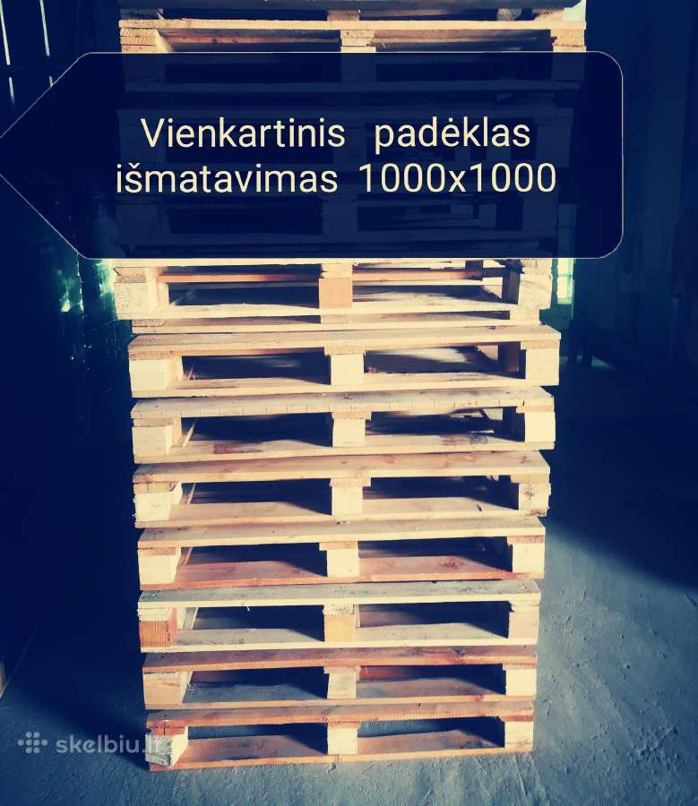 Nauji ir naudoti mediniai padėklai - nuotraukos Nr. 15