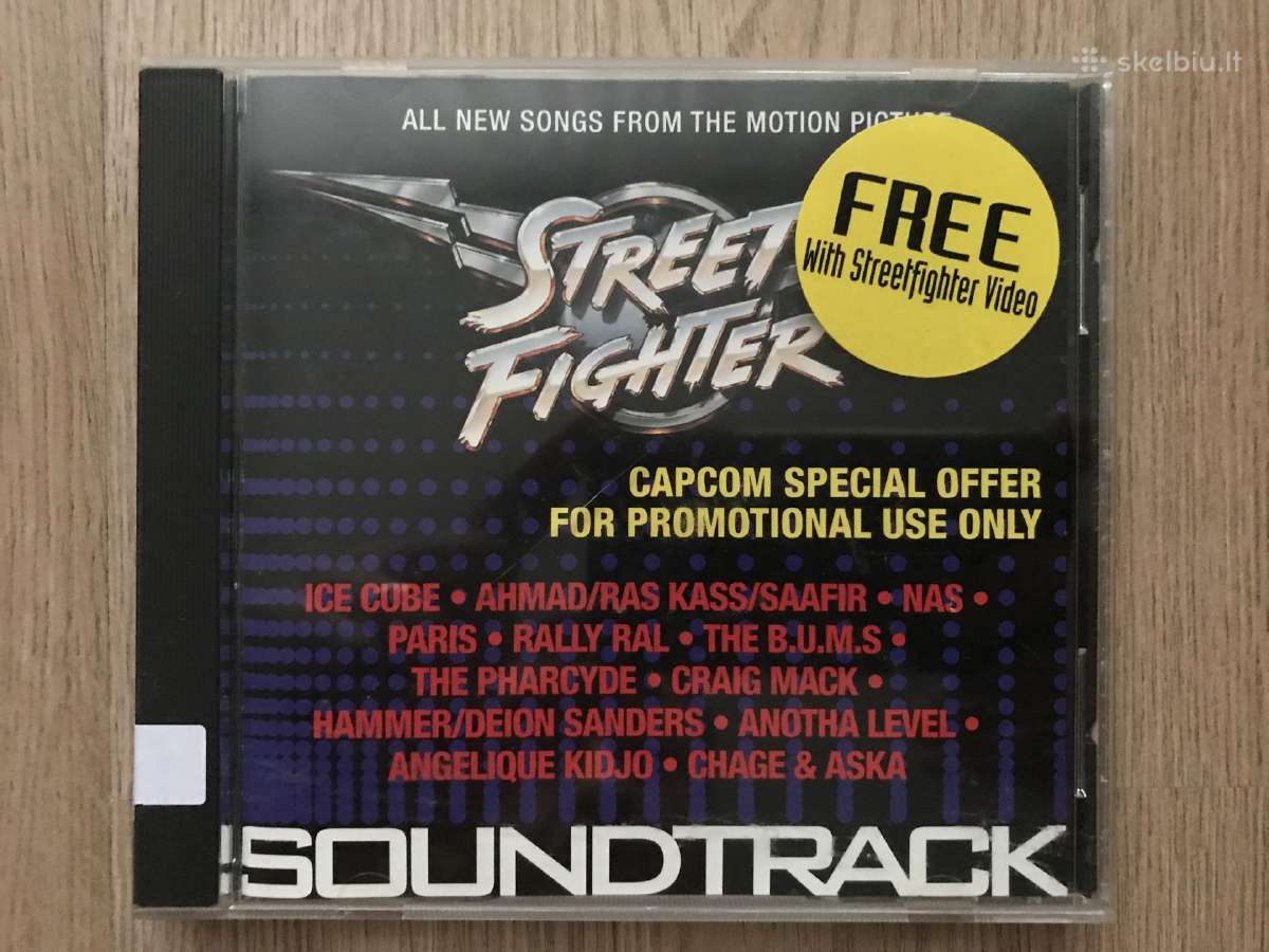 Street Fighter - 1994-original Movie Soundtrack CD - nuotraukos Nr. 10