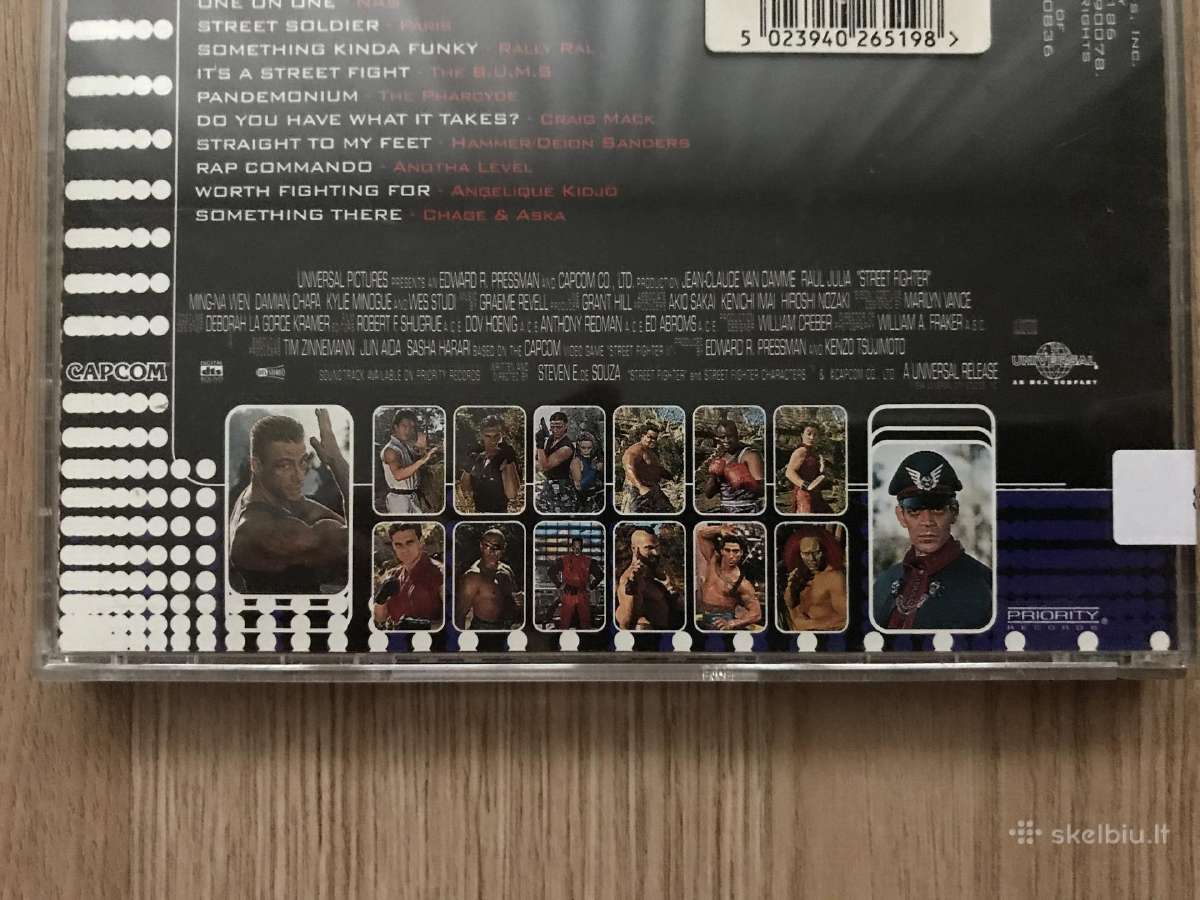 Street Fighter - 1994-original Movie Soundtrack CD - nuotraukos Nr. 12