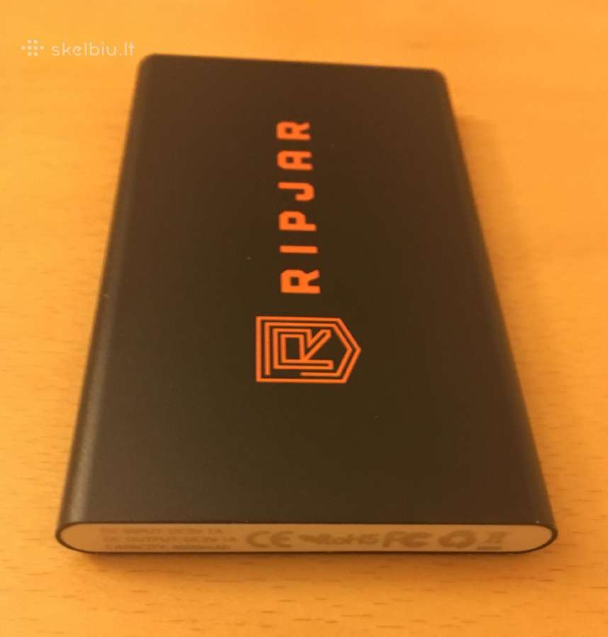 Naujas 4000 mah nešiojamas įkroviklis (power bank) - nuotraukos Nr. 2
