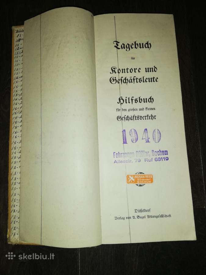 Lagebuch 1940m - nuotraukos Nr. 2