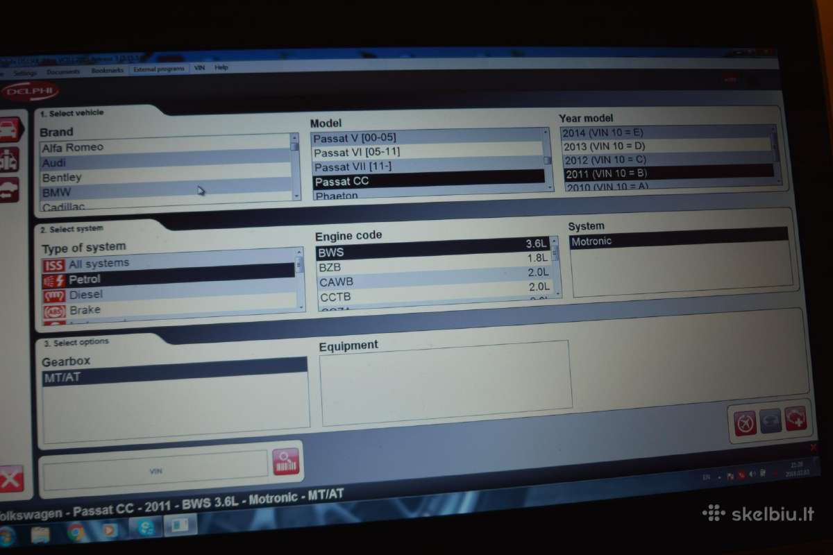 Autocom-delfi univeRSali diagnostine iranga - nuotraukos Nr. 9