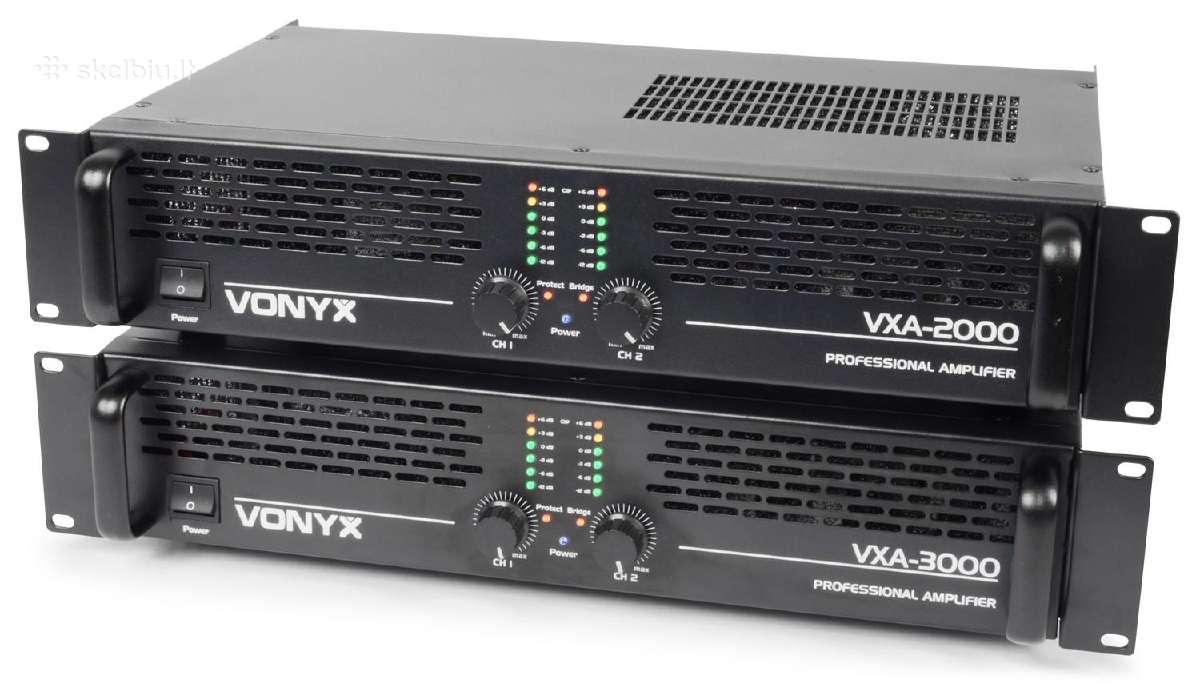 Stiprintuvas Vonyx Vxa-3000 2x 1500w - nuotraukos Nr. 4