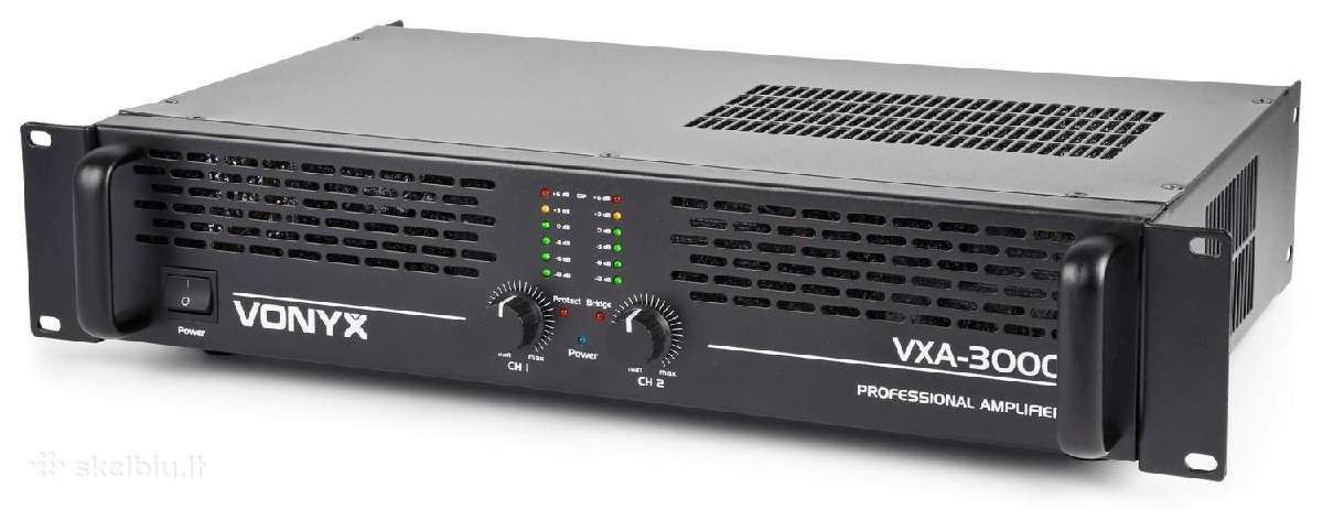 Stiprintuvas Vonyx Vxa-3000 2x 1500w - nuotraukos Nr. 5