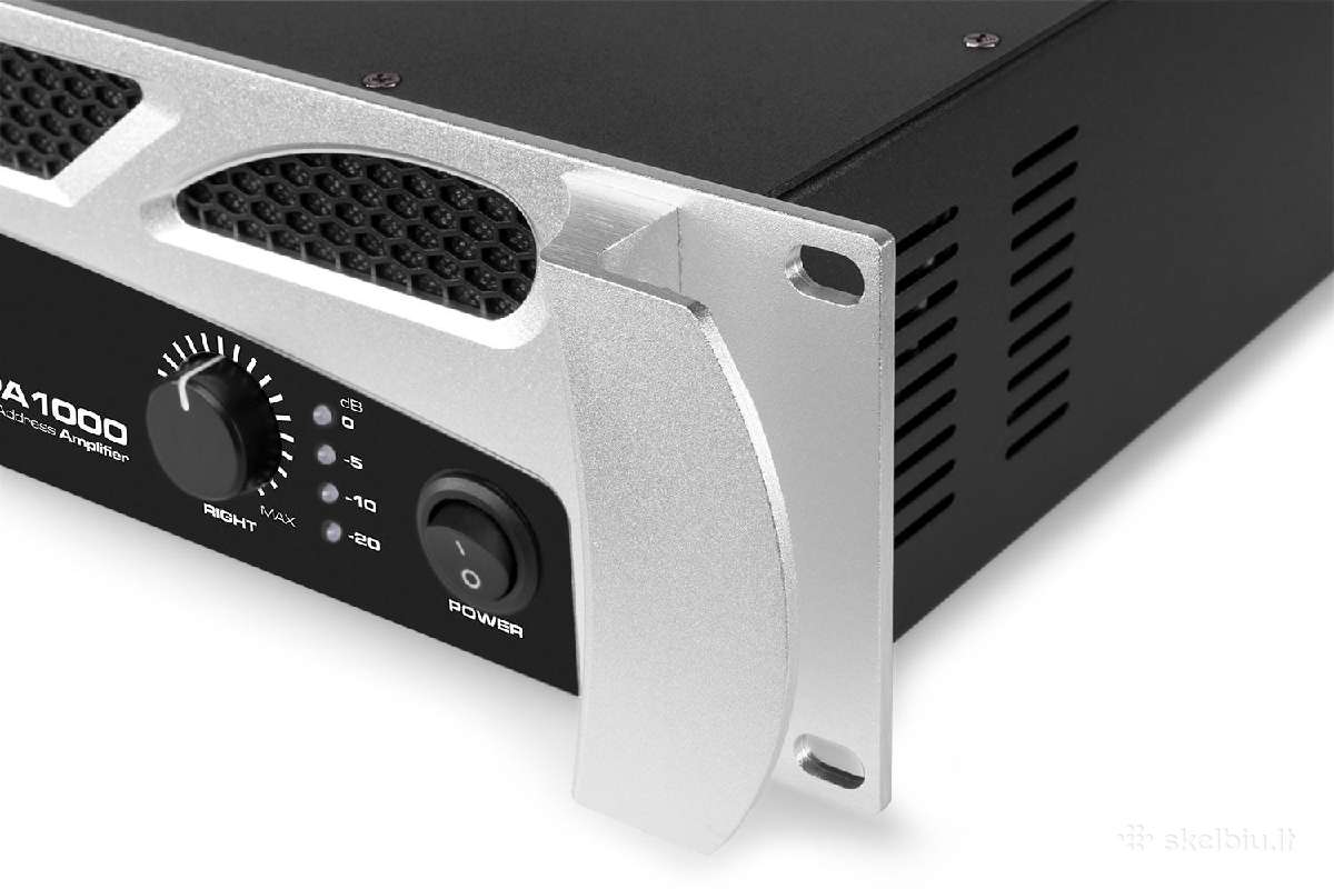 2x500w stiprintuvas su Usb/bt/sd - nuotraukos Nr. 4