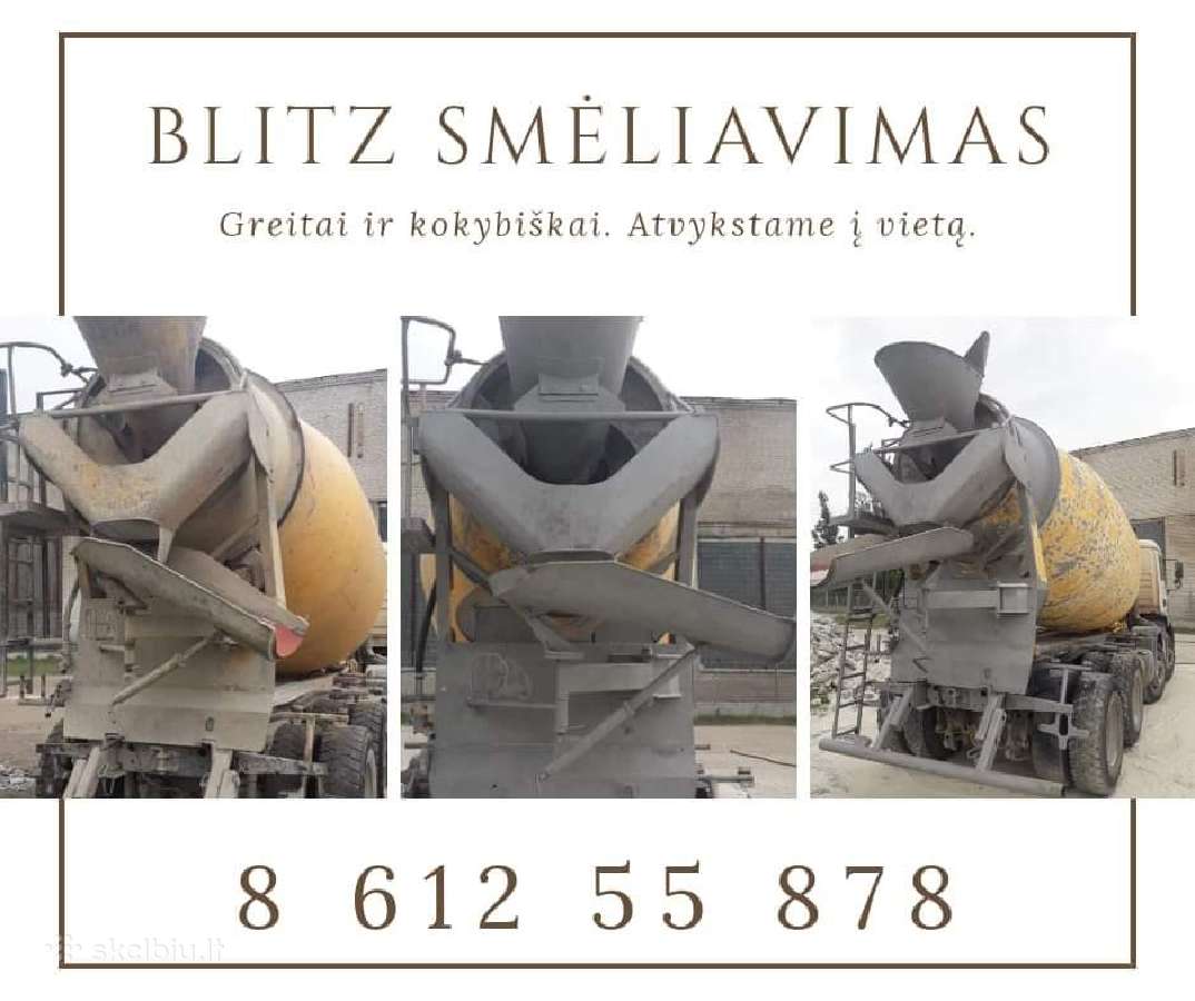 Smėliavimas,mobilus smėliavimas,miltelinis dažymas - nuotraukos Nr. 12