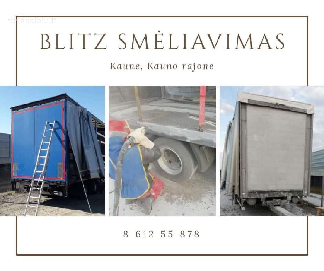 Smėliavimas,mobilus smėliavimas,miltelinis dažymas - nuotraukos Nr. 14