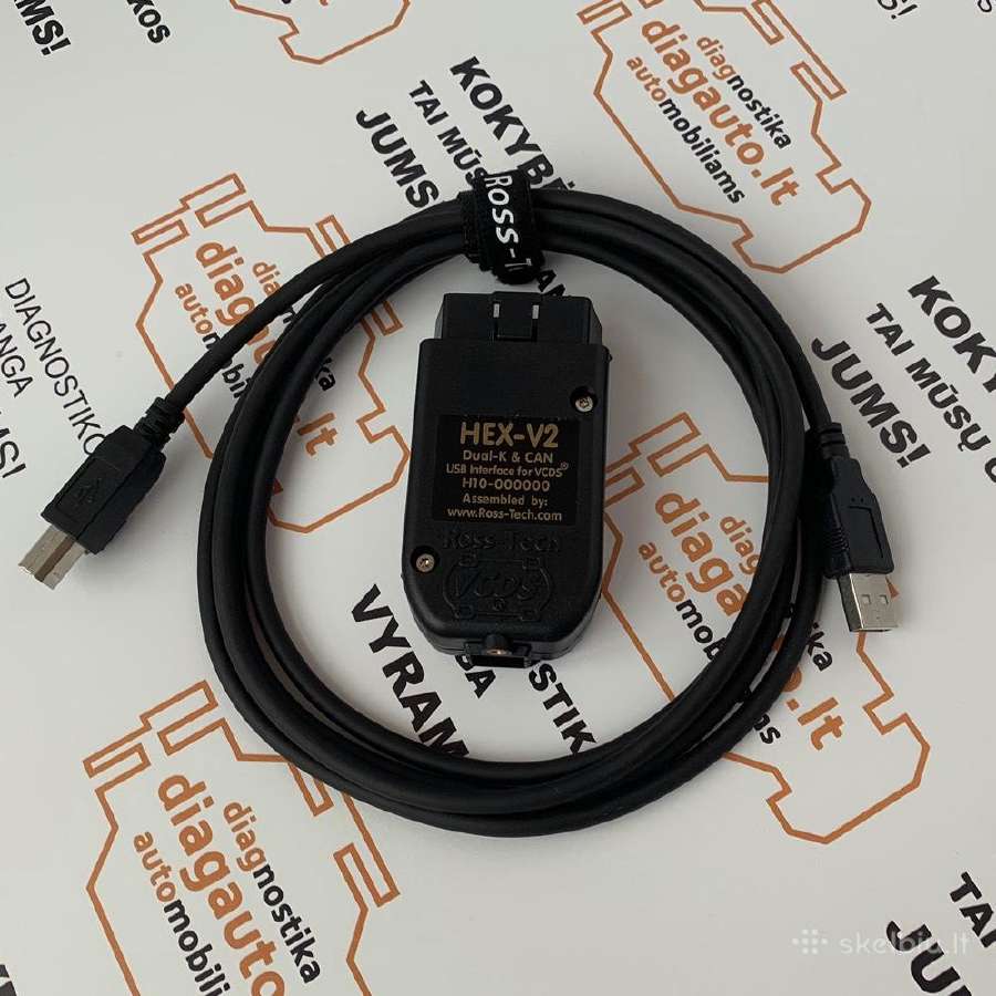 Hex-v2 (Tikros antros kartos) Diagnostikos Įranga
