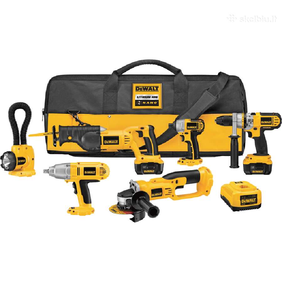 Brangiai perku Dewalt, Makita, Bosch įrankius