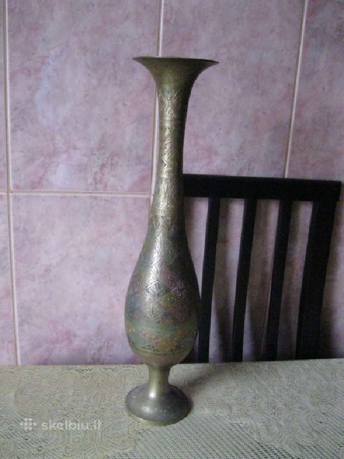 Vaza - Spalvoto Metalo.zr. foto. = 50,-