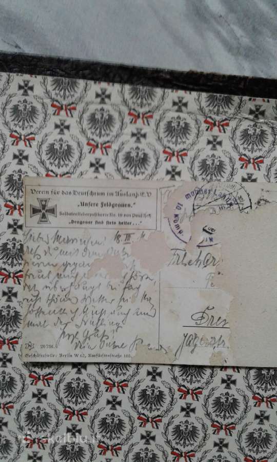 1910_1918 m. Kaizerio laikų atvirutės - nuotraukos Nr. 4