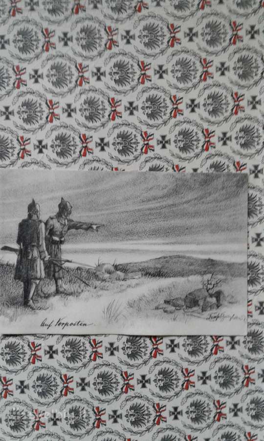 1910-1918 m. Kaizerio laikų atvirukai - nuotraukos Nr. 3