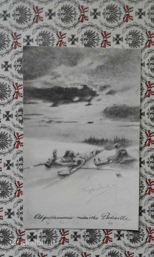 1910-1918 m. Kaizerio laikų atvirukai - nuotraukos Nr. 4