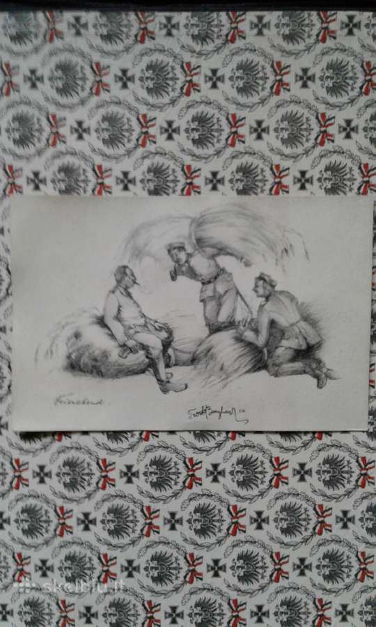 1910-1918 m. Kaizerio laikų atvirukai - nuotraukos Nr. 11