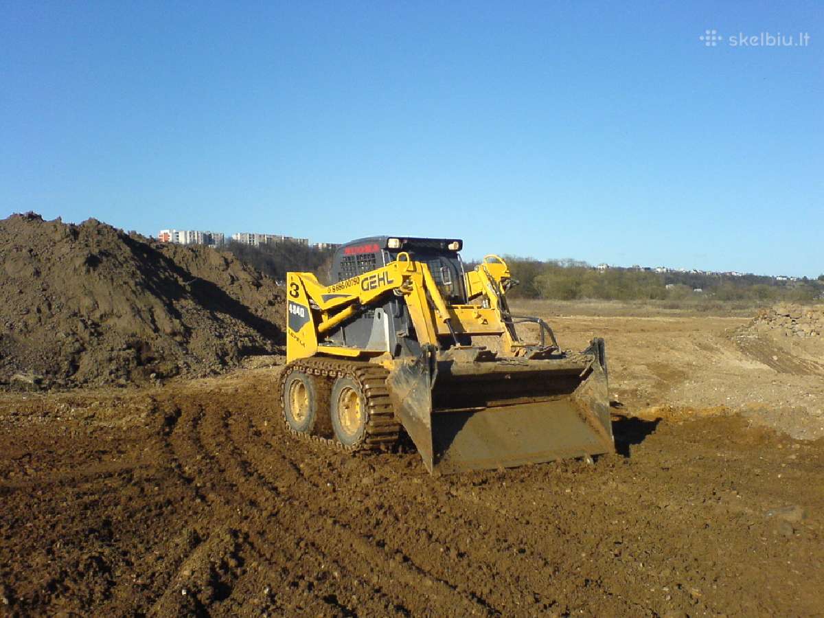 Darbai minikrautuvais (bobcat) ir ekskavatoriais | Skelbiu.lt Darbai minikrautuvais (bobcat) ir ekskavatoriais